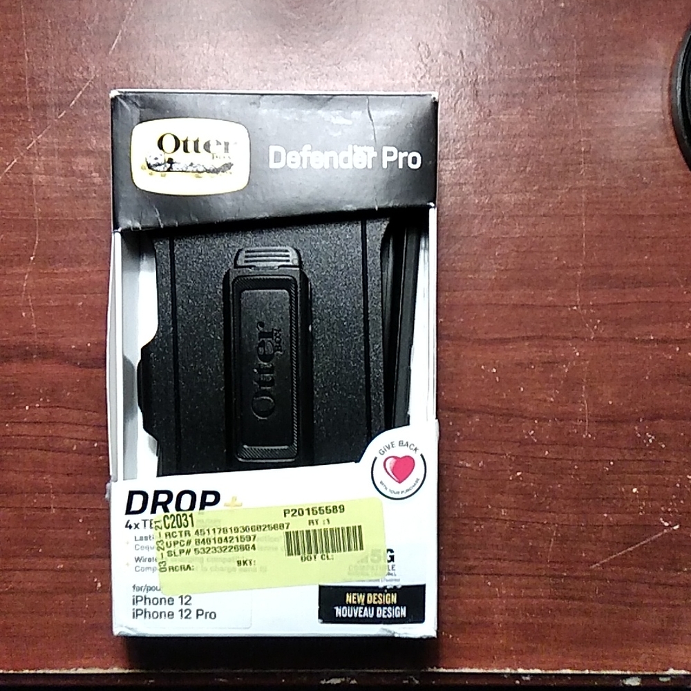 OtterBox Defender Pro w/Holster for the iPhone 12 and 12Pro